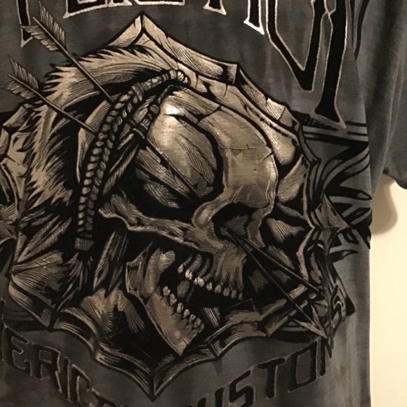 🔥SALE! AFFLICTION,NWOT, see pics, new cond. tye-dye, awesome graphics 🔥🔥 - Picture 6 of 11